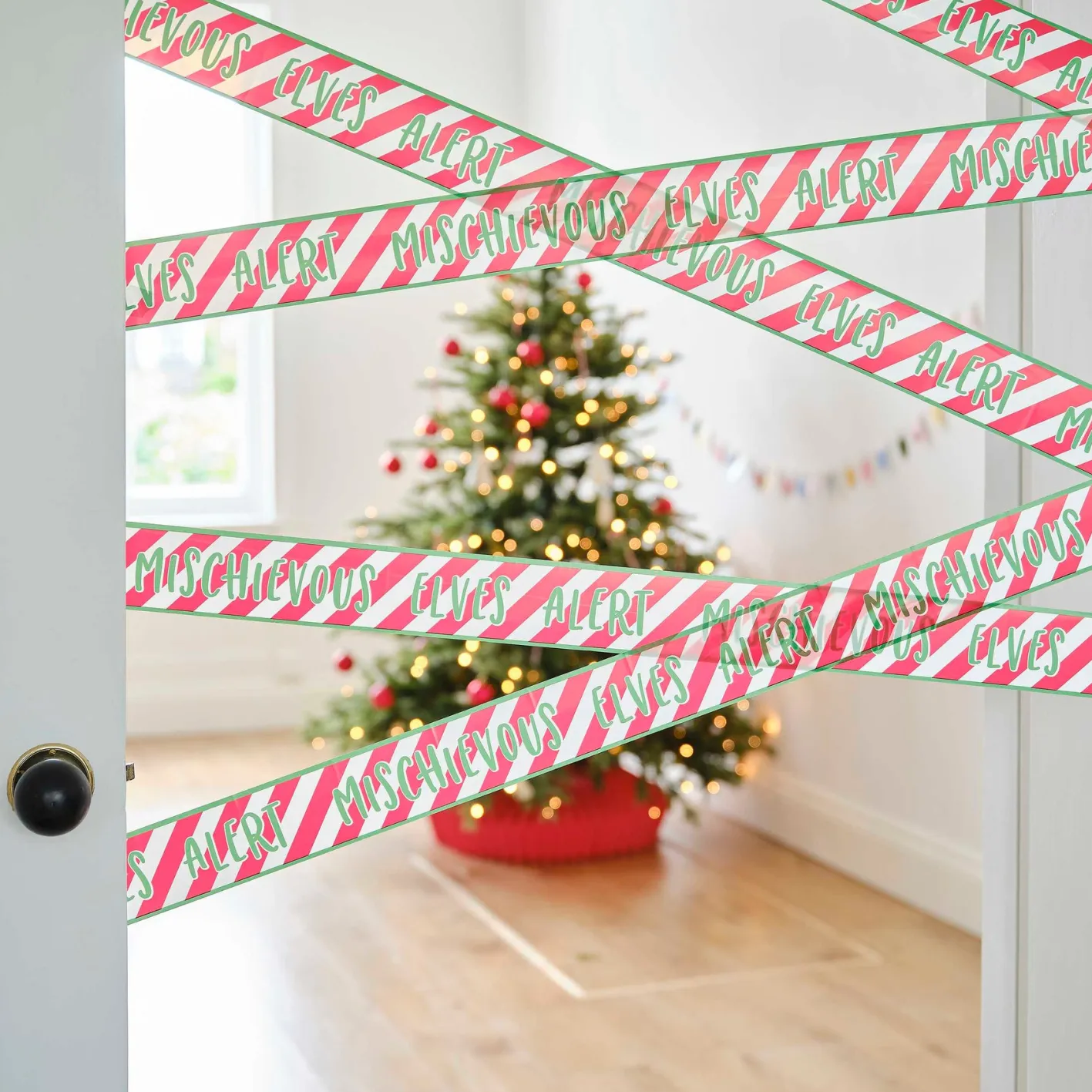 Ginger Ray Elf Caution Tape