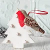 Corinne Lapierre Embroidered Robin Wool Mix Felt Craft Kit