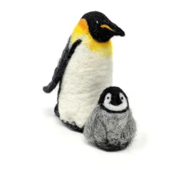 The Crafty Kit Co. Emperor Penguins Needle Felting Kit