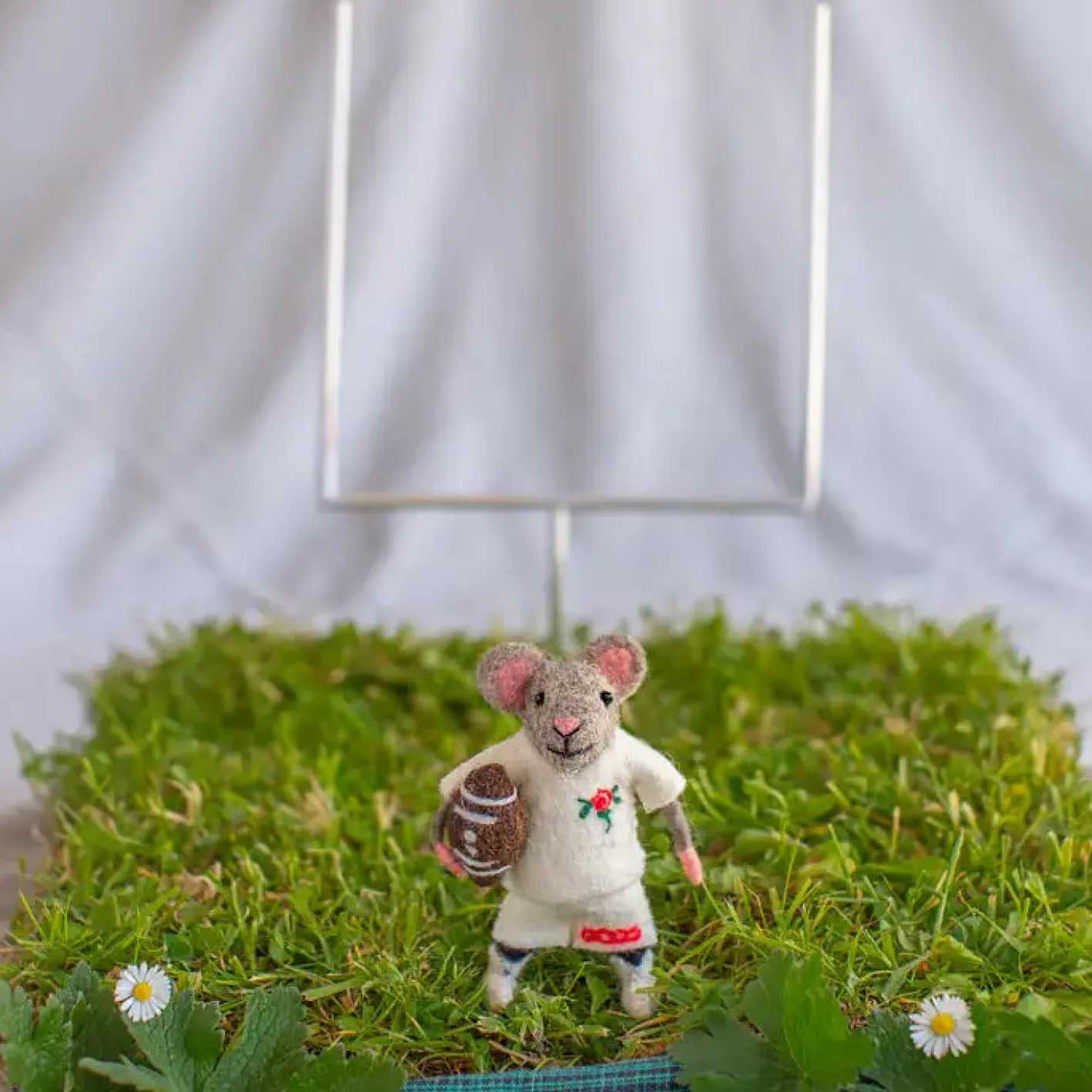 Sew Heart Felt England Rugby Mouse
