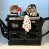Ceramic Inspirations English Breakfast Large Aga Teapot - Black