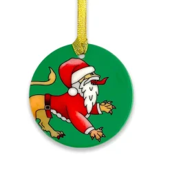 Yeti English Lion Tree Decorations