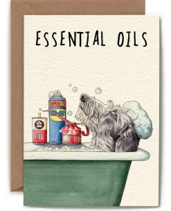 Bewilderbeest Essential Oils Greetings Card