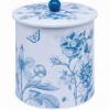 Sanderson Etchings and Roses Biscuit Barrel