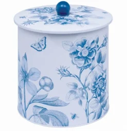 Sanderson Etchings and Roses Biscuit Barrel