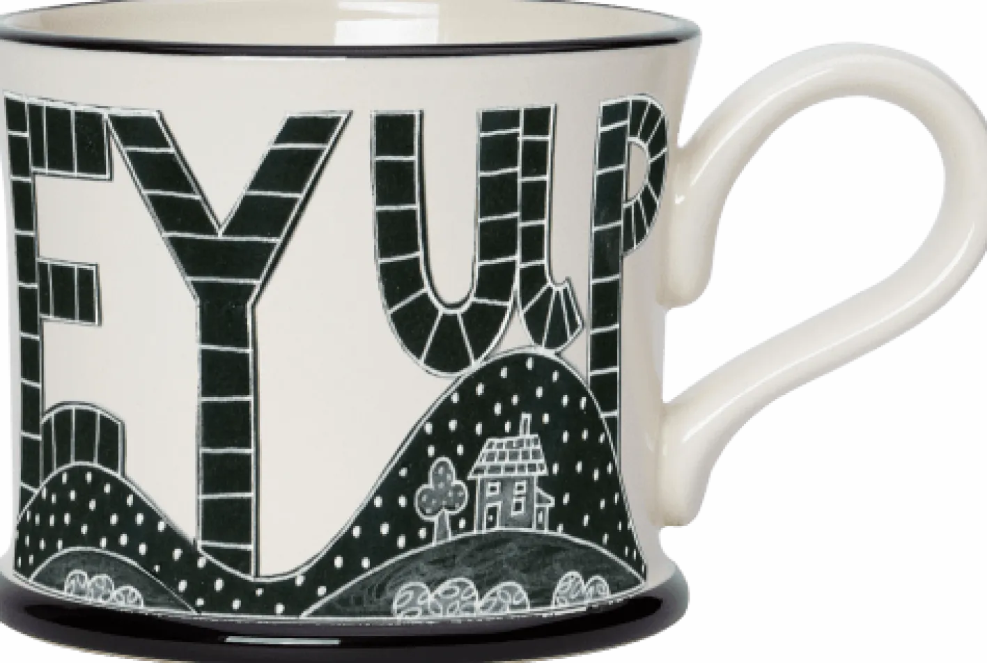 Moorland Pottery Ey Up Mug by