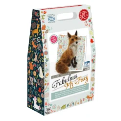 The Crafty Kit Co. Fabulous Mr Foxy Needle Felting Kit