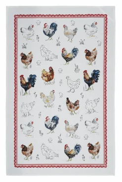 Ulster Weavers Farm Birds Tea Towel