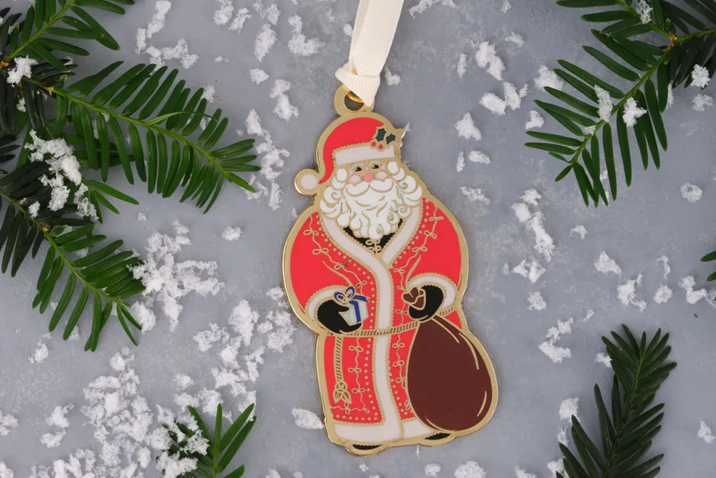 Nancy & Betty Father Christmas Tree Decoration