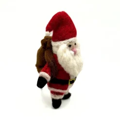 Amica Felt Father Christmas with Sack Felt Decoration