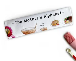 Yeti Father's Alphabet Tea Towel