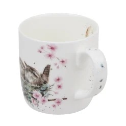 Wrendale Designs 'Feather Your Nest' Bird Bone China Mug (14oz)