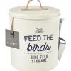 Burgon & Ball 'Feed the Birds' Bird Feed Tin in Stone