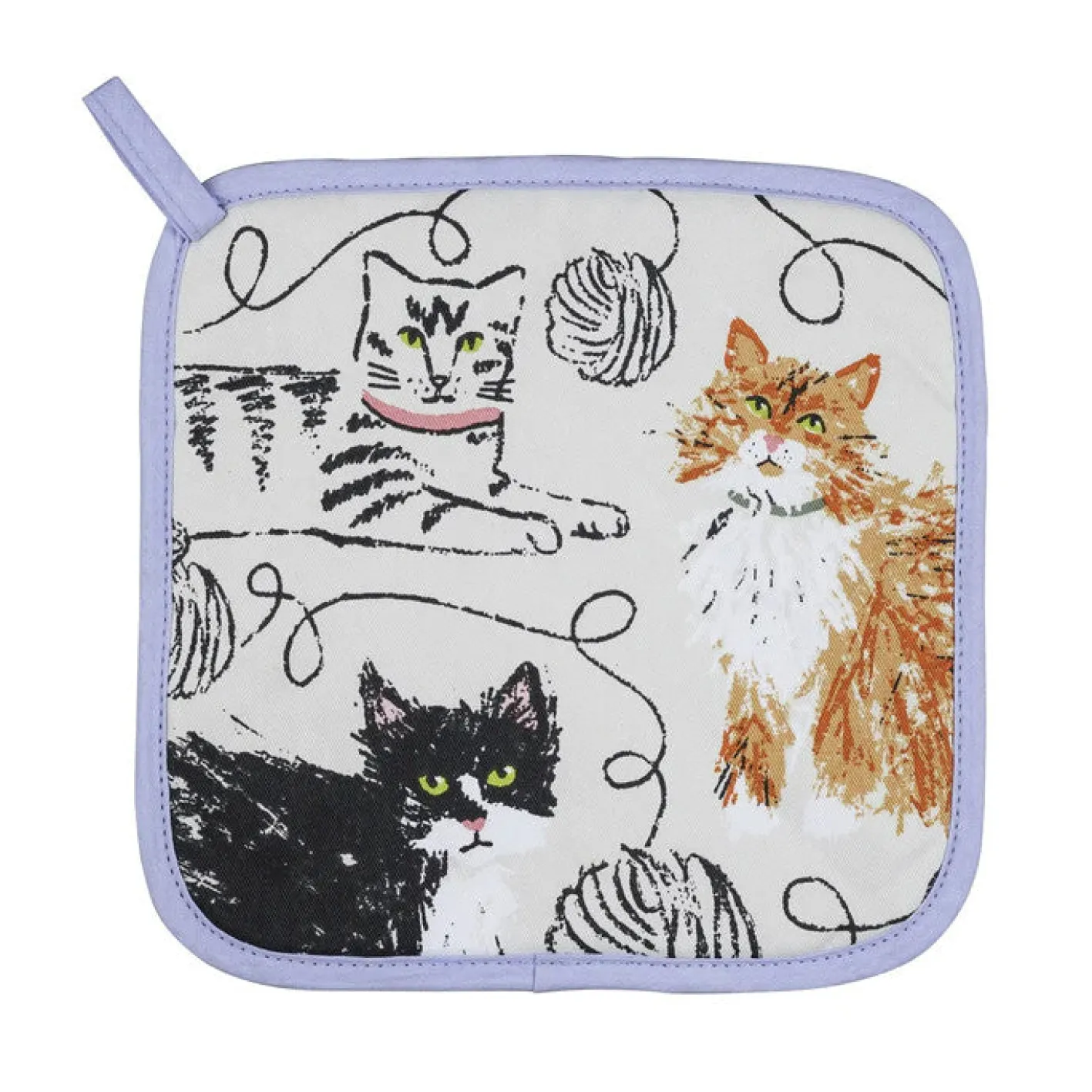 Ulster Weavers Feline Friends Pot Mat