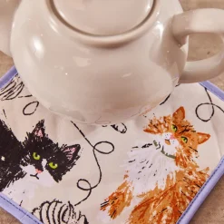 Ulster Weavers Feline Friends Pot Mat