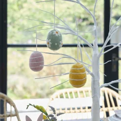 Ginger Ray Felt Easter Egg Tree Decorations