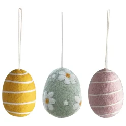 Ginger Ray Felt Easter Egg Tree Decorations