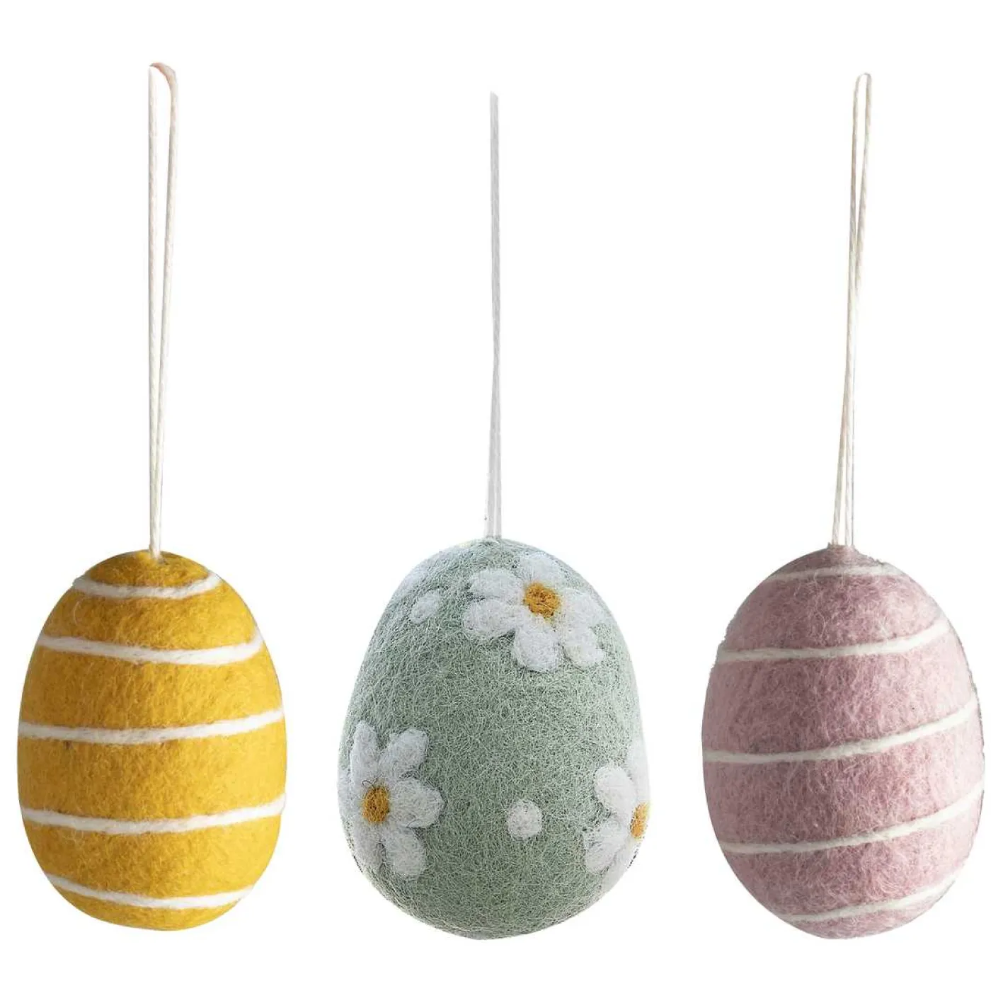 Ginger Ray Felt Easter Egg Tree Decorations