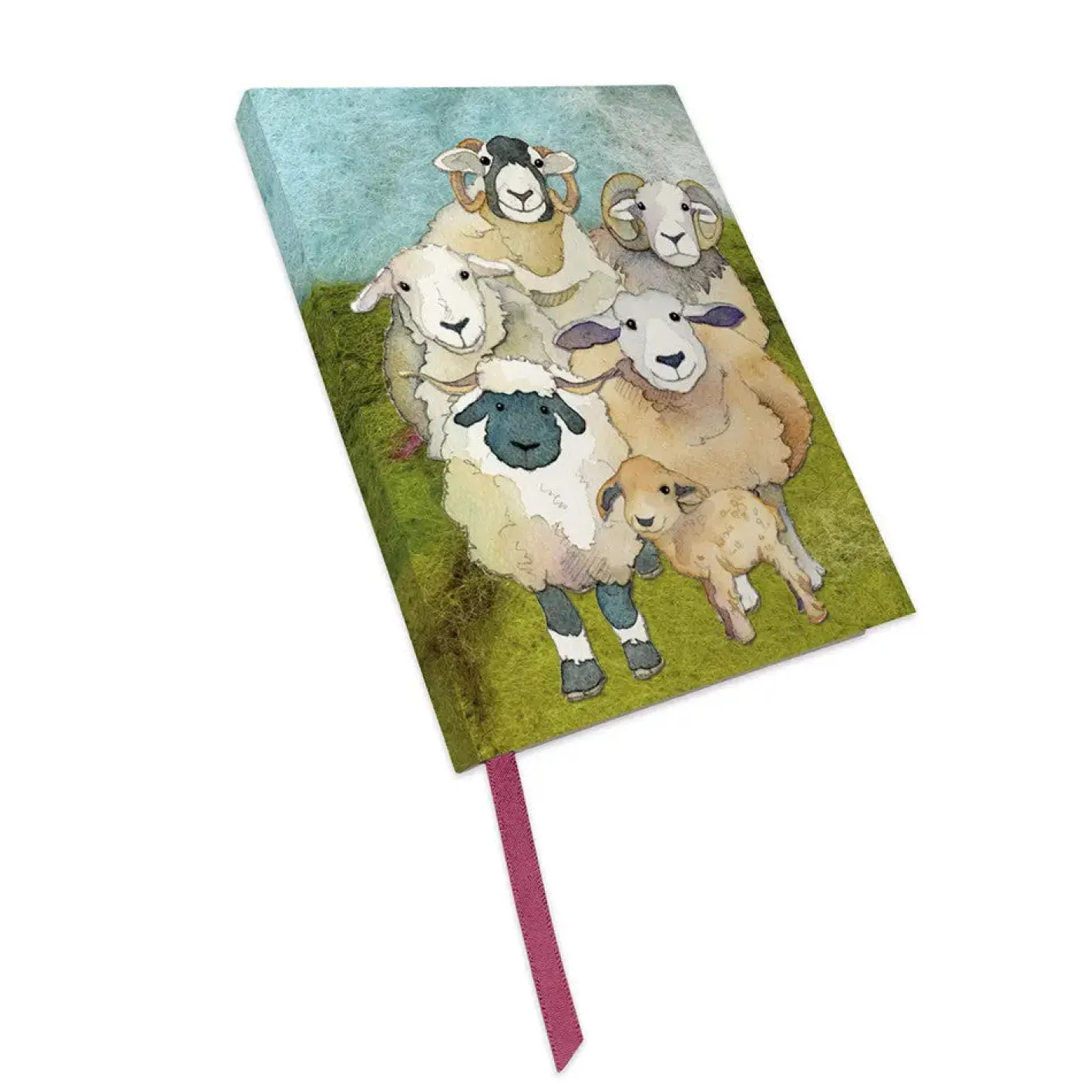 Emma Ball Felted Sheep Bound Notebook