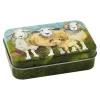 Emma Ball Felted Sheep Hinged Small Rectangular Tin
