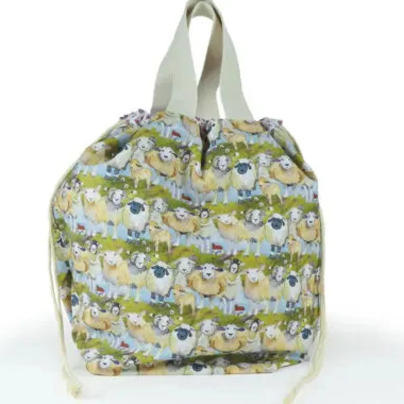 Emma Ball Felted Sheep Large Bucket Bag