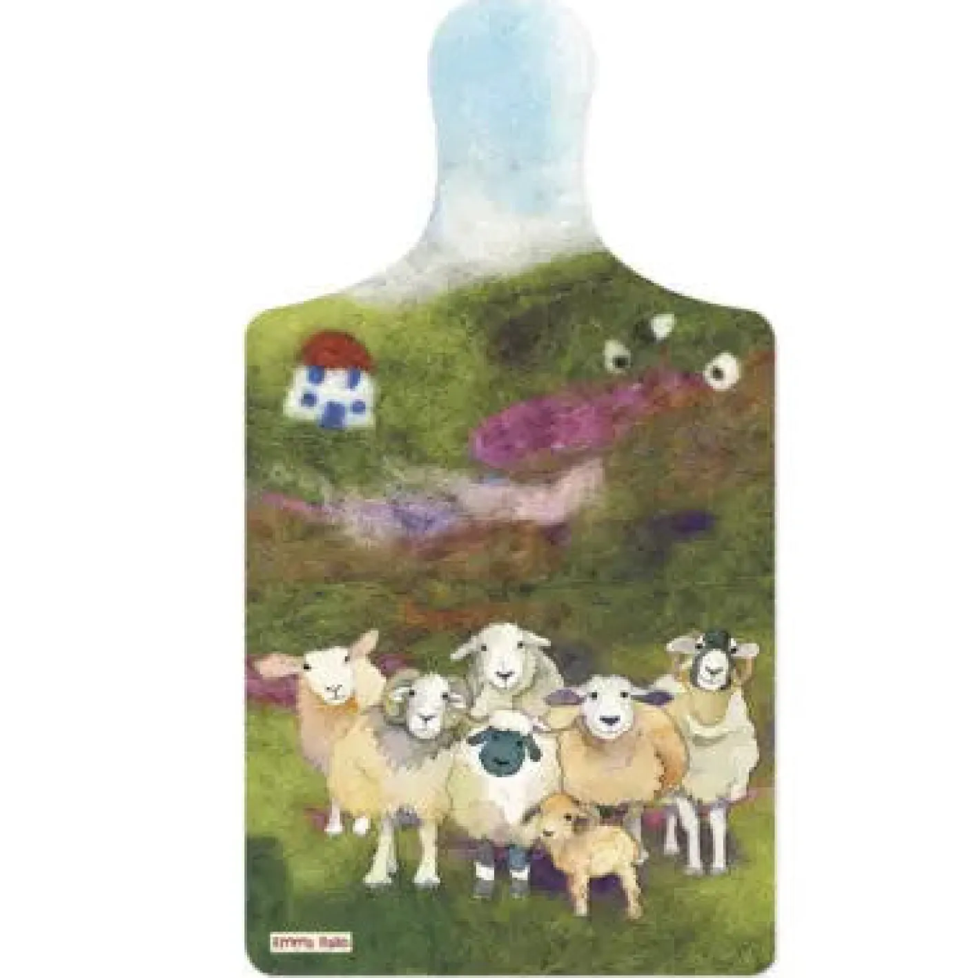 Emma Ball Felted Sheep Large Chopping Board