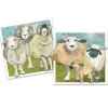 Emma Ball Felted Sheep pack of 10 Mini Notecards