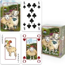 Emma Ball Felted Sheep Playing Cards