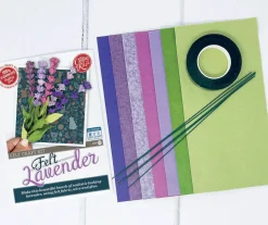 The Crafty Kit Co. Felt Lavender Craft Kit