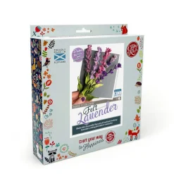 The Crafty Kit Co. Felt Lavender Craft Kit