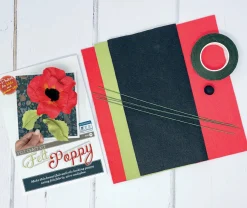 The Crafty Kit Co. Felt Poppy Craft Kit