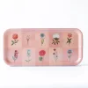 Roomytown Festival of Flowers Birchwood Tray