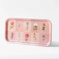 Roomytown Festival of Flowers Birchwood Tray