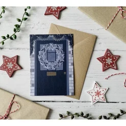 Becky Amelia Festive Front Door Christmas Card