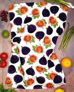 Corinne Alexander Fig Tea Towel by