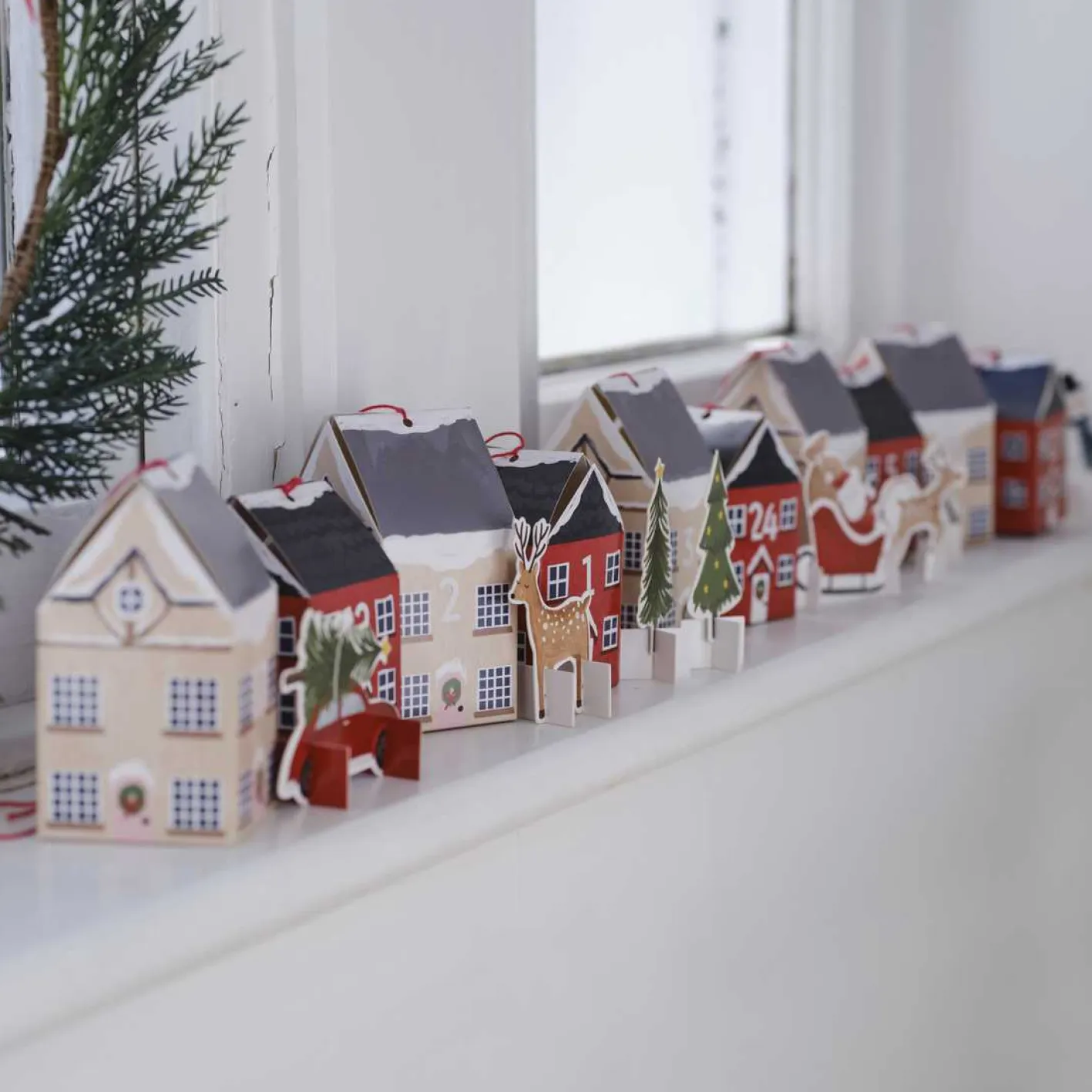 Ginger Ray Fill Your Own Christmas Advent Calendar Boxes
