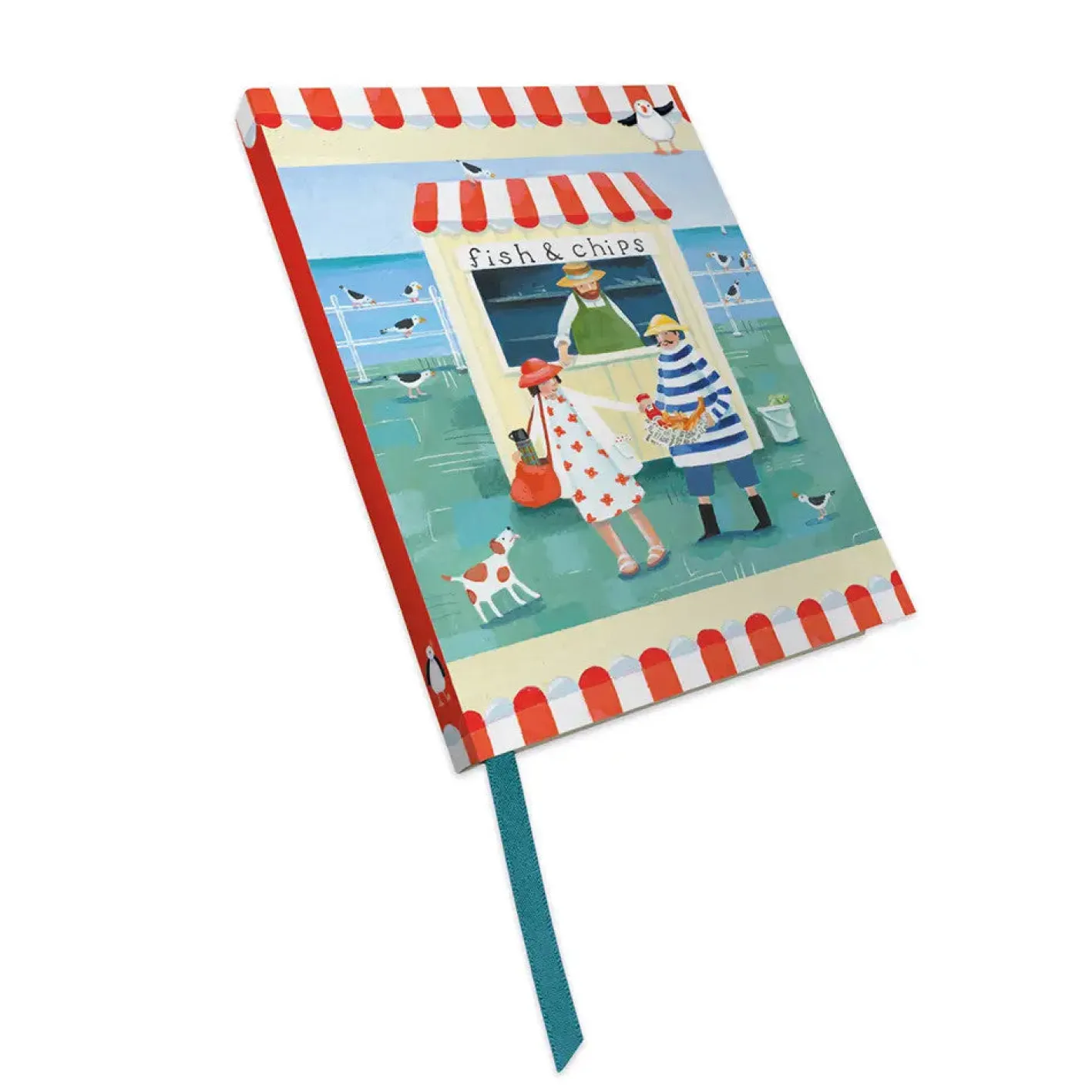 Emma Ball Fish & Chips Bound Notebook