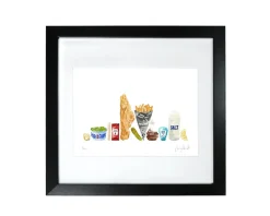 Corinne Alexander Fish & Chips Print by