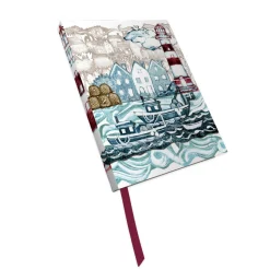 Emma Ball Fishing Village Bound Notebook