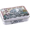 Emma Ball Fishing Village Hinged Small Rectangular Tin