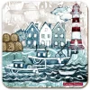 Emma Ball Fishing Village Lighthouse Coaster