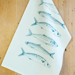 Lottie Day Fish Tea Towel