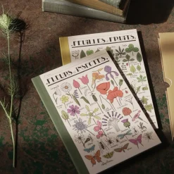 Roomytown Fleur et Feuilles Set of 2 Notebooks