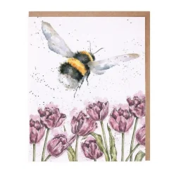 Wrendale Designs 'Flight of the Bumblebee' Greetings Card