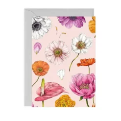 Catherine Lewis Floral Brights - Pink - card