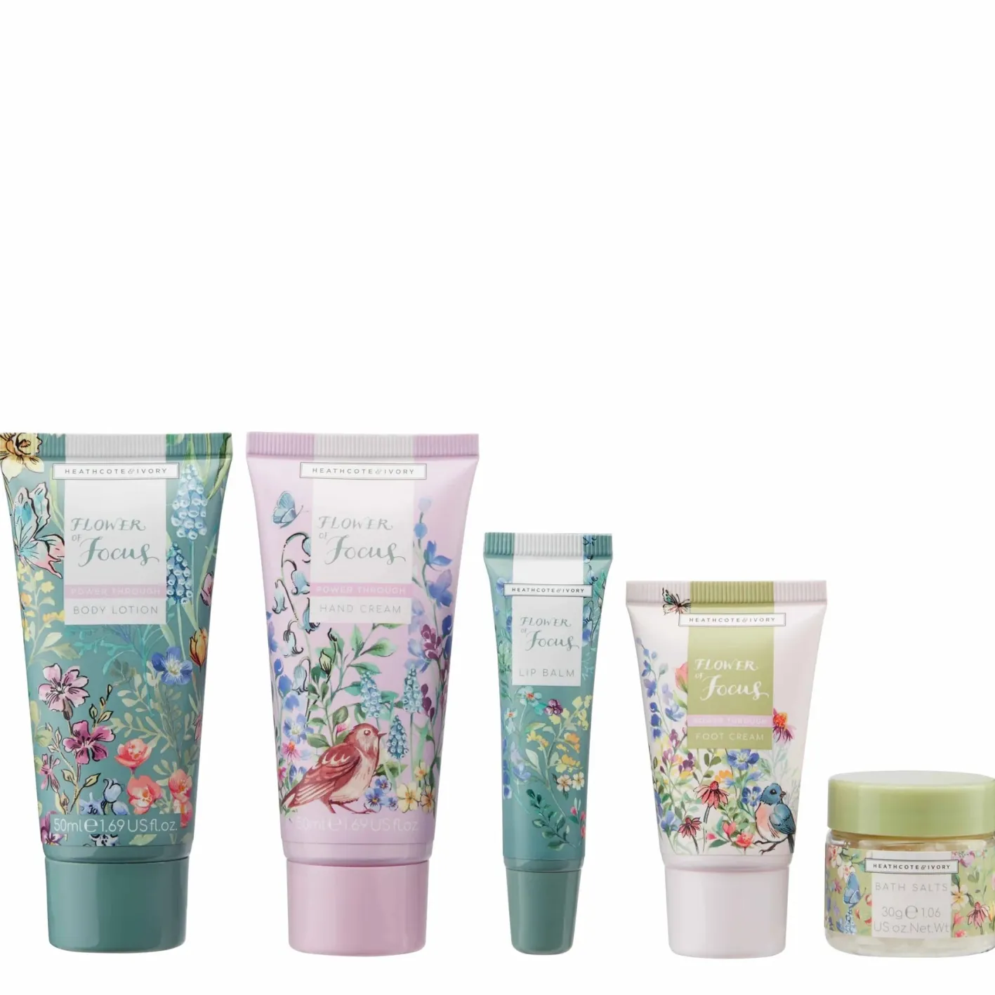 Heathcote & Ivory Flower of Focus Power Through Top to Toe Kit