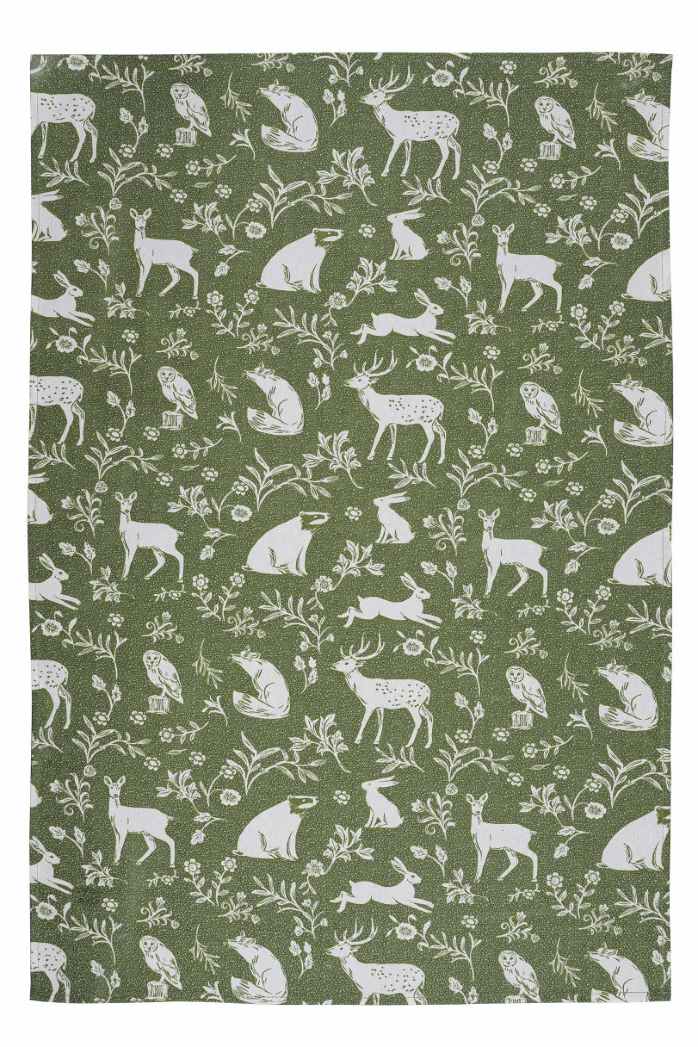 Ulster Weavers Forest Friends Sage Tea Towel Twin Pack
