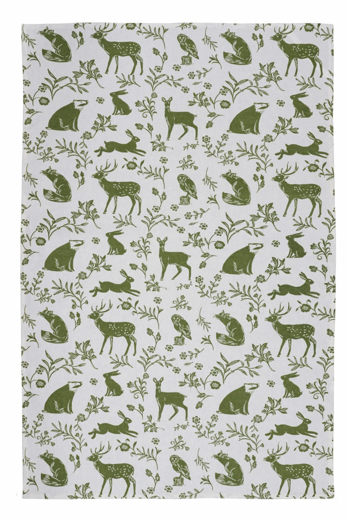 Ulster Weavers Forest Friends Sage Tea Towel Twin Pack