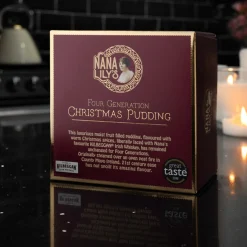 Nana Lily's Four Generation Christmas Pudding with Kilbeggan Irish Whiskey 120g