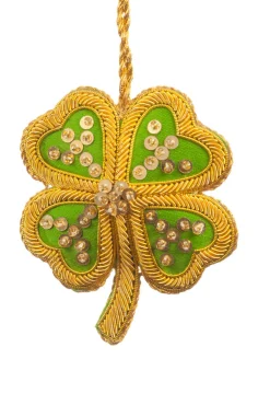 St. Nicolas Four Leaf Clover Decoration